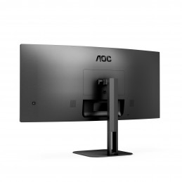 AOC V5 CU34V5C BK 23 LED display 86,4 cm (34") 3440 x 1440 pikseliä Wide Quad HD musta