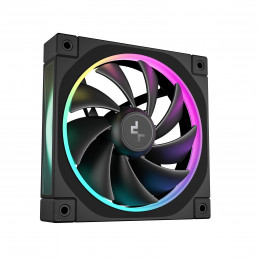 DeepCool FL12-3 in 1 Tietokonekotelo Tuuletin 12 cm musta 3 kpl