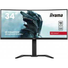 iiyama G-MASTER GCB3481WQSU-B1 tietokoneen litteä näyttö 86,4 cm (34") 3440 x 1440 pikseliä UltraWide Quad HD LCD musta