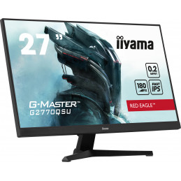 iiyama G-MASTER G2770QSU-B6 tietokoneen litteä näyttö 68,6 cm (27") 2560 x 1440 pikseliä Wide Quad HD LED musta