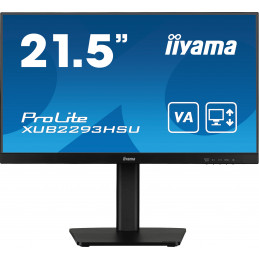 iiyama ProLite XUB2293HSU-B7 tietokoneen litteä näyttö 54,6 cm (21.5") 1920 x 1080 pikseliä Full HD LED musta