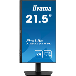 iiyama ProLite XUB2293HSU-B7 tietokoneen litteä näyttö 54,6 cm (21.5") 1920 x 1080 pikseliä Full HD LED musta