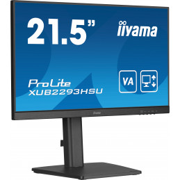 iiyama ProLite XUB2293HSU-B7 tietokoneen litteä näyttö 54,6 cm (21.5") 1920 x 1080 pikseliä Full HD LED musta