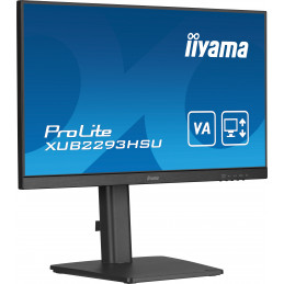 iiyama ProLite XUB2293HSU-B7 tietokoneen litteä näyttö 54,6 cm (21.5") 1920 x 1080 pikseliä Full HD LED musta