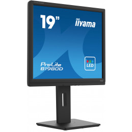 iiyama ProLite B1980D-B5 tietokoneen litteä näyttö 48,3 cm (19") 1280 x 1024 pikseliä SXGA LCD musta