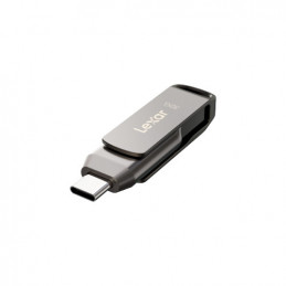 Lexar JumpDrive LJDD400032G-BNQNG USB-muisti 32 GB USB Type-C 3.2 Gen 1 (3.1 Gen 1) Harmaa