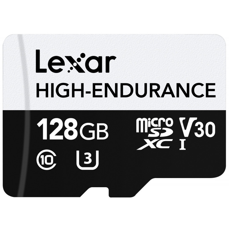 Lexar High-Endurance 128 GB MicroSDXC UHS-I Luokka 10