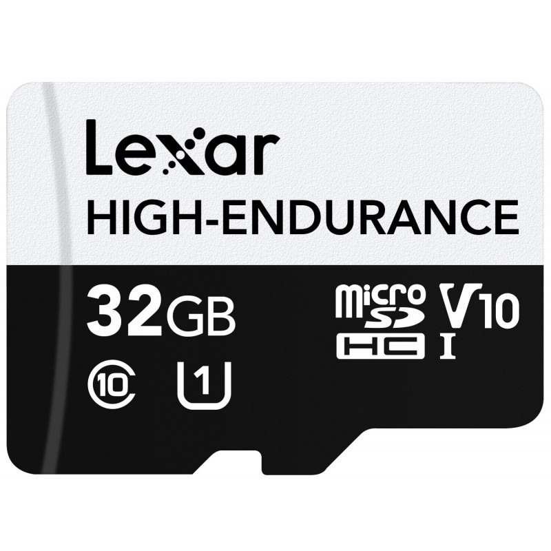 Lexar High-Endurance 32 GB MicroSDHC UHS-I Luokka 10