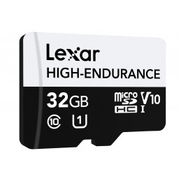 Lexar High-Endurance 32 GB MicroSDHC UHS-I Luokka 10