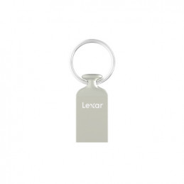 Lexar JumpDrive M22 USB-muisti 64 GB USB A-tyyppi 2.0 Ruostumaton teräs