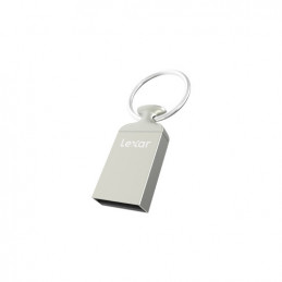 Lexar JumpDrive M22 USB-muisti 64 GB USB A-tyyppi 2.0 Ruostumaton teräs