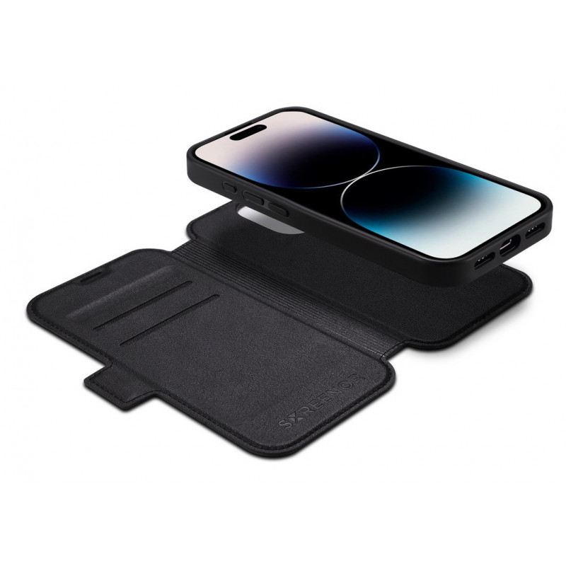 Screenor 30158SC matkapuhelimen suojakotelo 17,5 cm (6.9") Lompakkokotelo musta