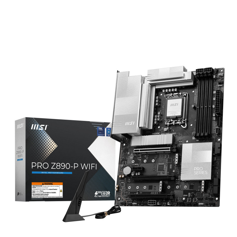 MSI PRO Z890-P WIFI emolevy Intel Z890 LGA 1851 (Socket V1) ATX