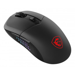 MSI VERSA 300 ELITE WIRELESS hiiri Pelaaminen Oikeakätinen RF Wireless + Bluetooth + USB Type-C Optinen 26000 DPI