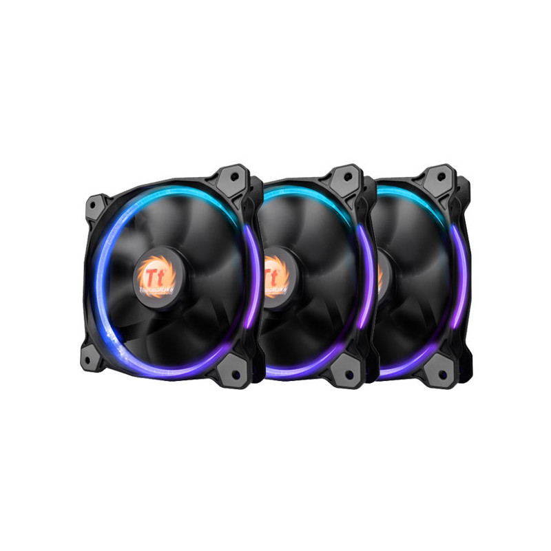 Thermaltake RIing 14 (3 Fan Pack) Tietokonekotelo Tuuletin 14 cm musta