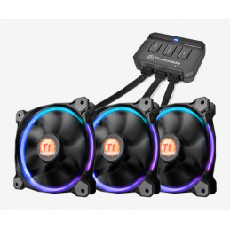 Thermaltake RIing 14 (3 Fan Pack) Tietokonekotelo Tuuletin 14 cm musta