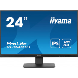 iiyama ProLite XU2491H-B1 tietokoneen litteä näyttö 60,5 cm (23.8") 1920 x 1080 pikseliä Full HD LED musta