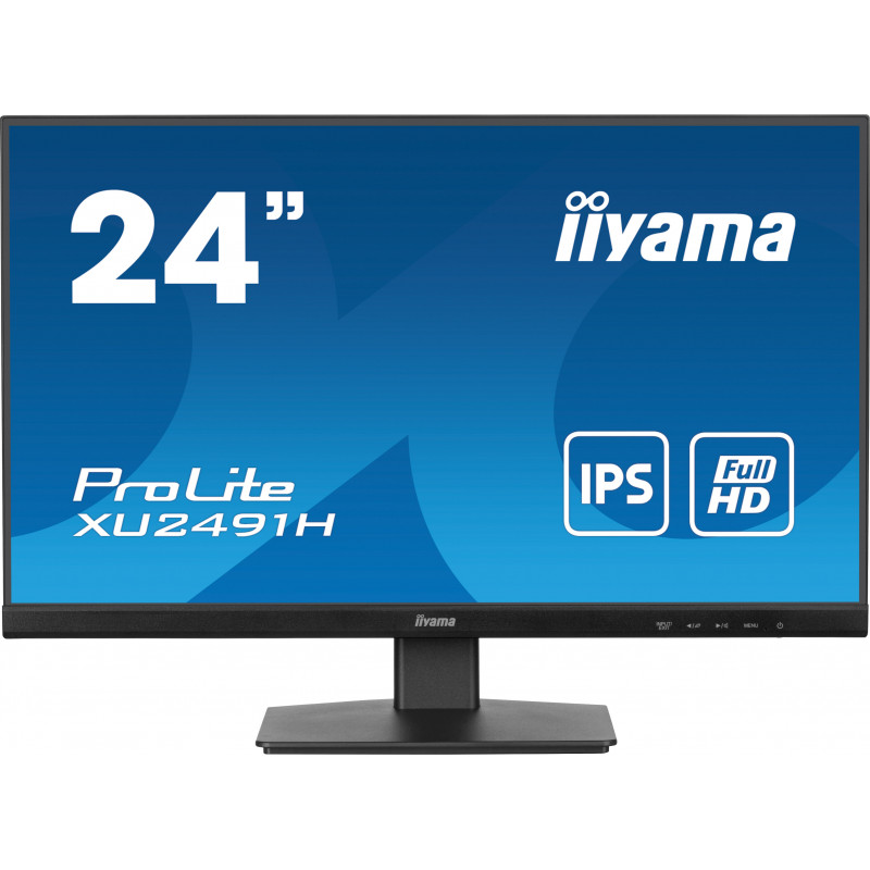 iiyama ProLite XU2491H-B1 tietokoneen litteä näyttö 60,5 cm (23.8") 1920 x 1080 pikseliä Full HD LED musta