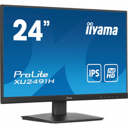 iiyama ProLite XU2491H-B1 tietokoneen litteä näyttö 60,5 cm (23.8") 1920 x 1080 pikseliä Full HD LED musta