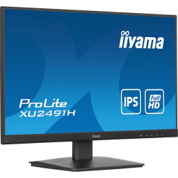 iiyama ProLite XU2491H-B1 tietokoneen litteä näyttö 60,5 cm (23.8") 1920 x 1080 pikseliä Full HD LED musta