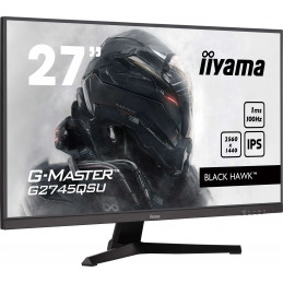 iiyama G-MASTER G2745QSU-B2 tietokoneen litteä näyttö 68,6 cm (27") 2560 x 1440 pikseliä Wide Quad HD LED musta