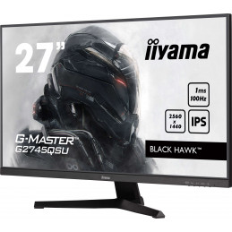 iiyama G-MASTER G2745QSU-B2 tietokoneen litteä näyttö 68,6 cm (27") 2560 x 1440 pikseliä Wide Quad HD LED musta