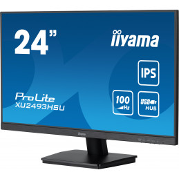 iiyama ProLite XU2493HSU-B7 tietokoneen litteä näyttö 60,5 cm (23.8") 1920 x 1080 pikseliä Full HD LED musta