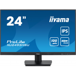 iiyama ProLite XU2493HSU-B7 tietokoneen litteä näyttö 60,5 cm (23.8") 1920 x 1080 pikseliä Full HD LED musta