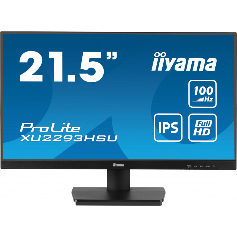 iiyama ProLite XU2293HSU-B7 tietokoneen litteä näyttö 54,6 cm (21.5") 1920 x 1080 pikseliä Full HD LED musta