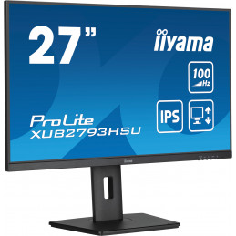 iiyama ProLite XUB2793HSU-B7 tietokoneen litteä näyttö 68,6 cm (27") 1920 x 1080 pikseliä Full HD LED musta