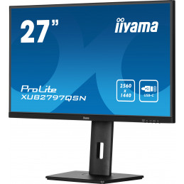 iiyama ProLite XUB2797QSN-B2 tietokoneen litteä näyttö 68,6 cm (27") 2560 x 1440 pikseliä 2K Ultra HD LED musta