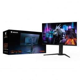 GIGABYTE AORUS FO32U EK tietokoneen litteä näyttö 80 cm (31.5") 3840 x 2160 pikseliä 4K Ultra HD OLED musta