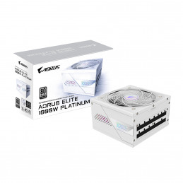 GIGABYTE AORUS ELITE P1000W ICE virtalähdeyksikkö 1000 W 20+4 pin ATX ATX Valkoinen