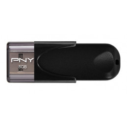 PNY Attaché 4 USB-muisti 8 GB USB A-tyyppi 2.0 musta