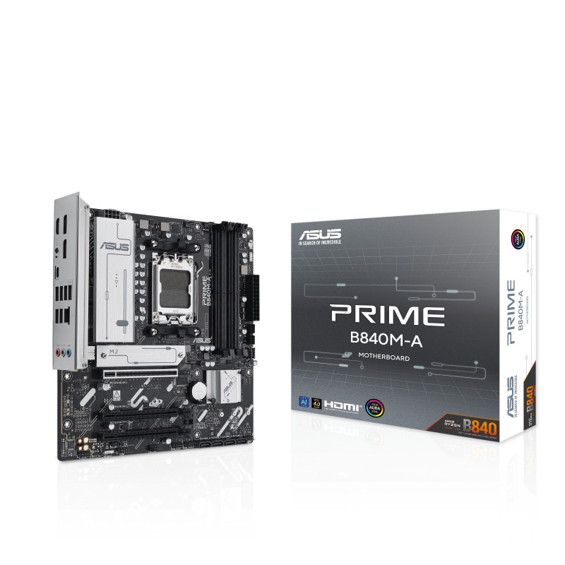 ASUS PRIME B840M-A-CSM AMD B840 Pistoke AM5 mikro ATX