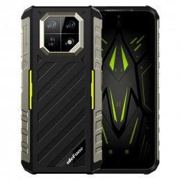 Ulefone Armor 22 16,7 cm (6.58") Android 13 4G USB Type-C 8 GB 128 GB 6600 mAh musta, Vihreä