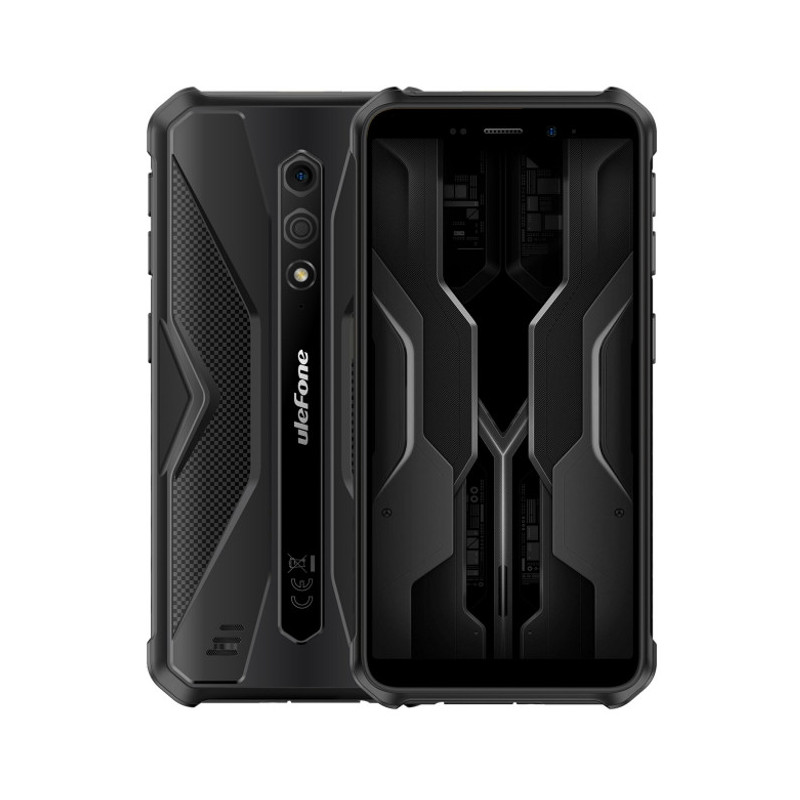 Ulefone Armor X12 13,8 cm (5.45") Hybridi-Dual SIM Android 13 Go edition 4G USB Type-C 3 GB 32 GB 4860 mAh musta