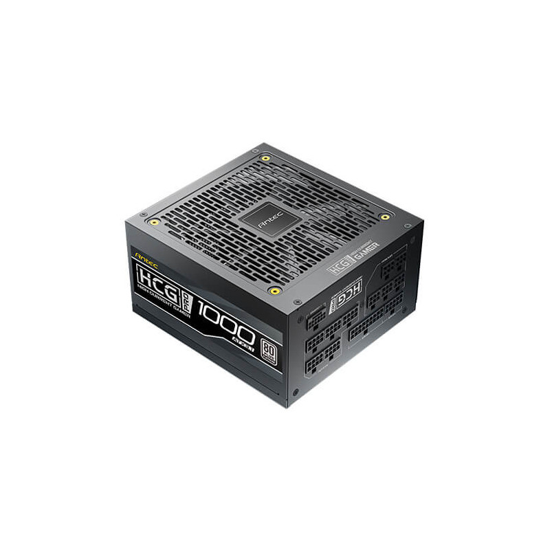 Antec HIGH CURRENT GAMER HCG1000 PRO Platinum ATX 3.1 virtalähdeyksikkö 1000 W 20+4 pin ATX musta