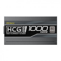 Antec HIGH CURRENT GAMER HCG1000 PRO Platinum ATX 3.1 virtalähdeyksikkö 1000 W 20+4 pin ATX musta