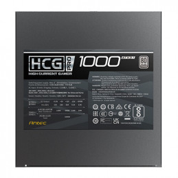 Antec HIGH CURRENT GAMER HCG1000 PRO Platinum ATX 3.1 virtalähdeyksikkö 1000 W 20+4 pin ATX musta