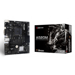 Biostar A520MHP emolevy AMD A520 Kanta AM4 mikro ATX