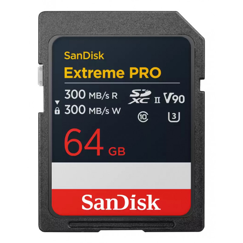 SanDisk Extreme PRO 64 GB SDXC UHS-II Luokka 10