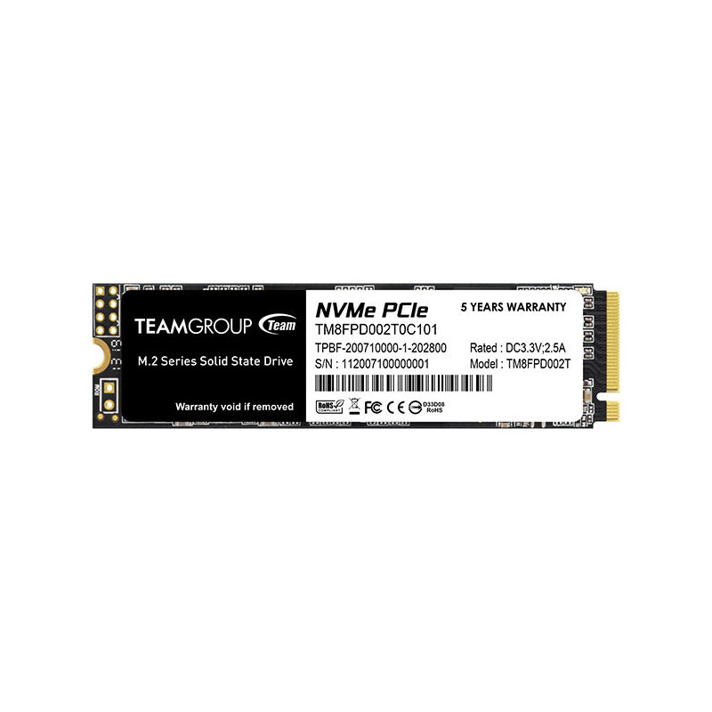 Team Group MP33 PRO 2 TB M.2 PCI Express 3.0 NVMe