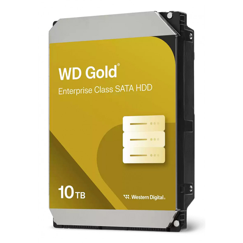 Western Digital Gold WD103KRYZ sisäinen kiintolevy 10 TB 7200 RPM 512 MB 3.5" Serial ATA III