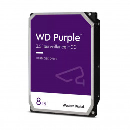 Western Digital Blue 8TB WD PURPL 8TB WD PURPLE sisäinen kiintolevy 5400 RPM 256 MB 3.5" Serial ATA III