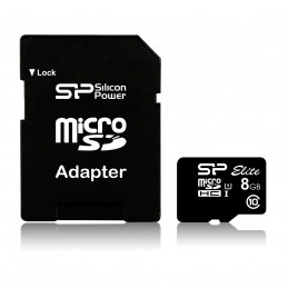 Silicon Power Elite 8GB microSDHC UHS-I Luokka 10