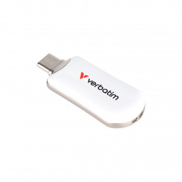 Verbatim 30228 USB-muisti 64 GB USB Type-C 3.2 Gen 1 (3.1 Gen 1) Valkoinen