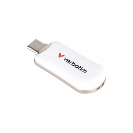 Verbatim 30229 USB-muisti 128 GB USB Type-C 3.2 Gen 1 (3.1 Gen 1) Valkoinen