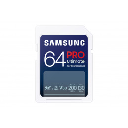 Samsung PRO Ultimate 64 GB SDXC UHS-I Luokka 3