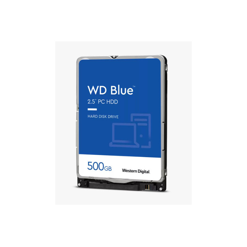 Western Digital Blue WD5000LP sisäinen kiintolevy 500 GB 5400 RPM 128 MB 2.5" Serial ATA III